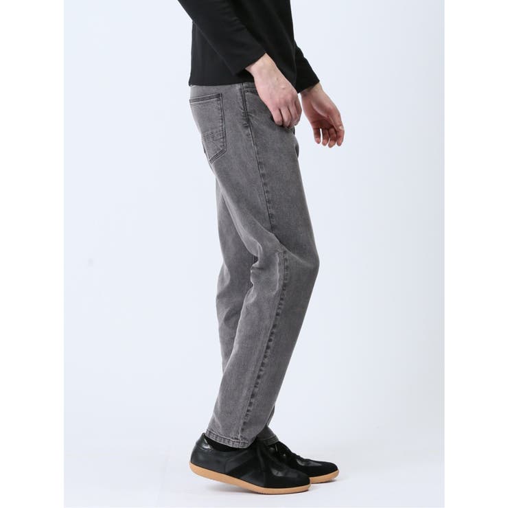 ストレッチデニム スリムパンツ(セットアップ可能)[品番