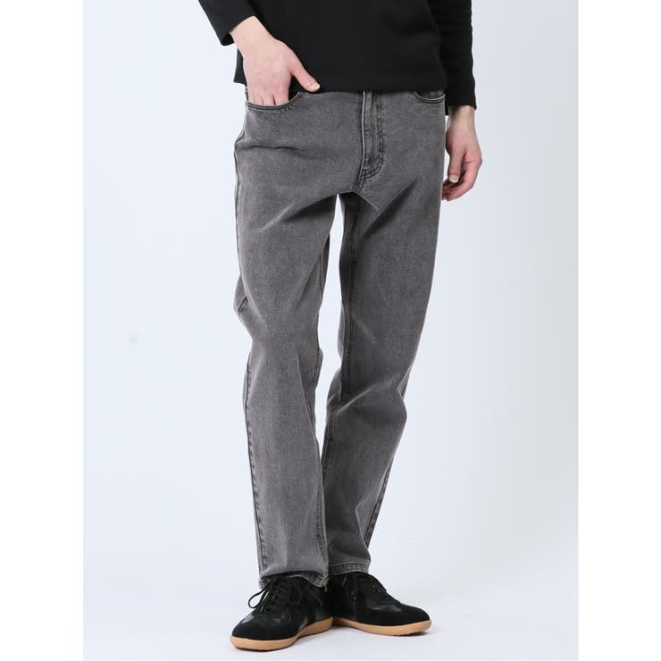 06グレー | ストレッチデニム スリムパンツ(セットアップ可能) | TAKA-Q MEN