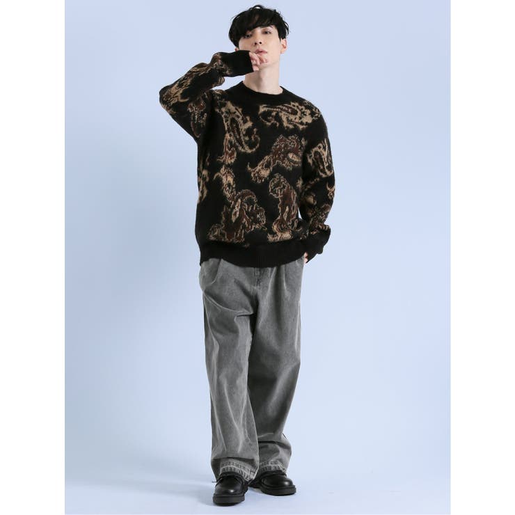 デニム ワイドパンツ[品番：TKQJ0019986]｜TAKA-Q MEN（タカキュー）の