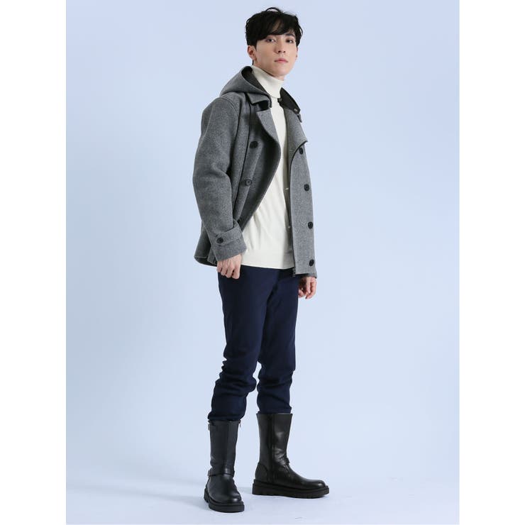 裏起毛ストレッチ スキニーパンツ | TAKA-Q MEN | 詳細画像14 