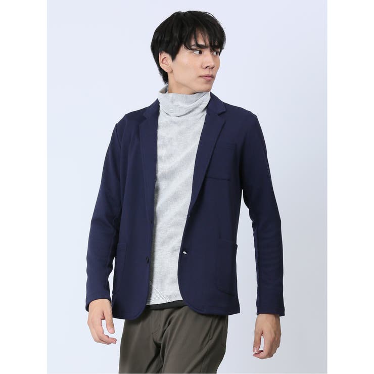 カルゼ 2ボタン テーラードジャケット[品番：TKQJ0019781]｜TAKA-Q MEN