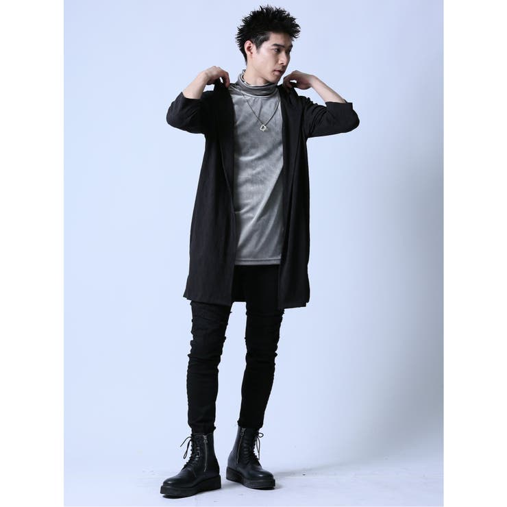 ジャガード 5分袖フーディガン | TAKA-Q MEN | 詳細画像21