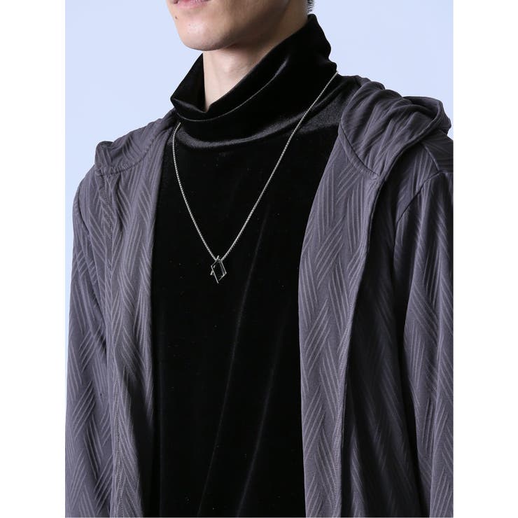 ジャガード 5分袖フーディガン | TAKA-Q MEN | 詳細画像8