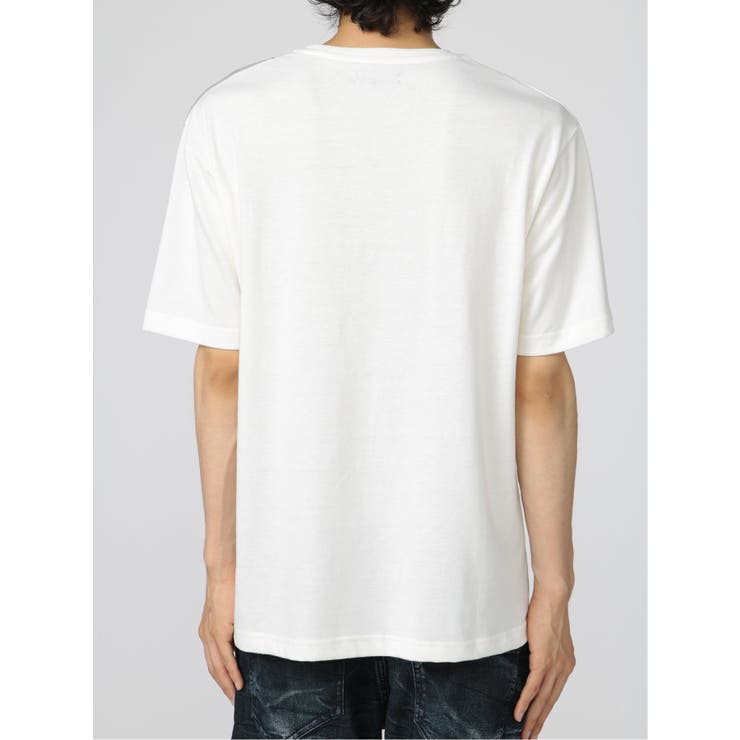 切替カレッジ クルーネック半袖ルーズTシャツ | TAKA-Q MEN | 詳細画像21 