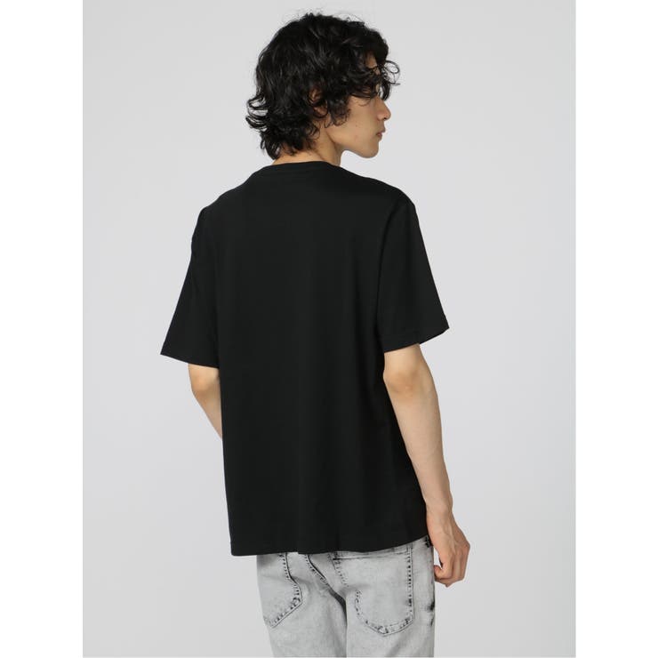 切替カレッジ クルーネック半袖ルーズTシャツ | TAKA-Q MEN | 詳細画像3 