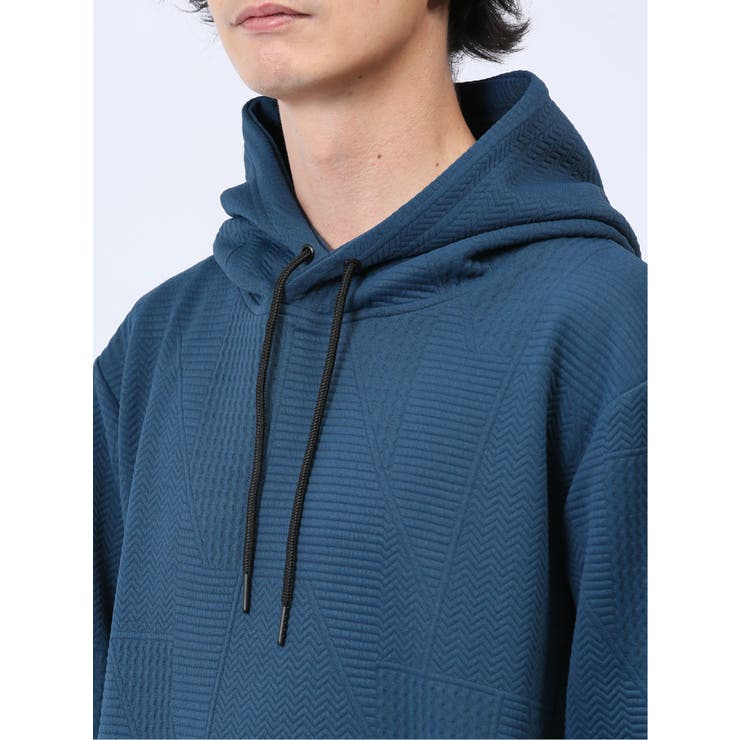 ふくれランダムジャガード プルパーカー | TAKA-Q MEN | 詳細画像10 