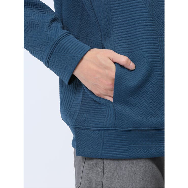 ふくれランダムジャガード プルパーカー | TAKA-Q MEN | 詳細画像12 