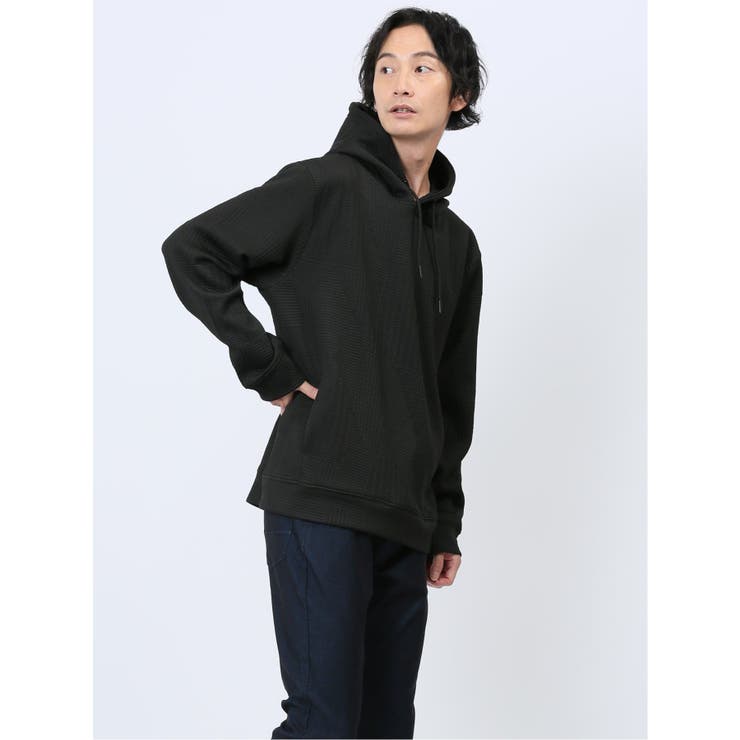 ふくれランダムジャガード プルパーカー | TAKA-Q MEN | 詳細画像16 