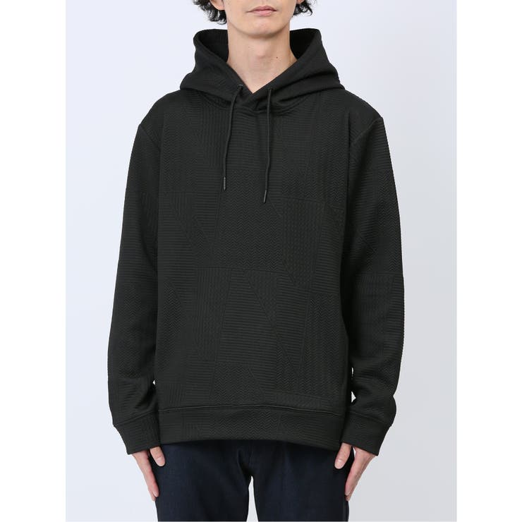 ふくれランダムジャガード プルパーカー | TAKA-Q MEN | 詳細画像18 