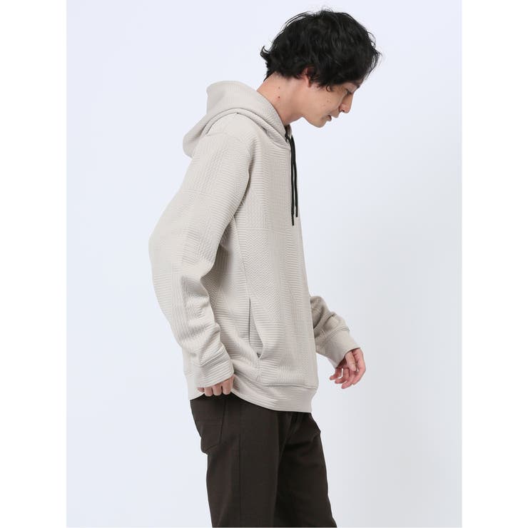 ふくれランダムジャガード プルパーカー | TAKA-Q MEN | 詳細画像26 