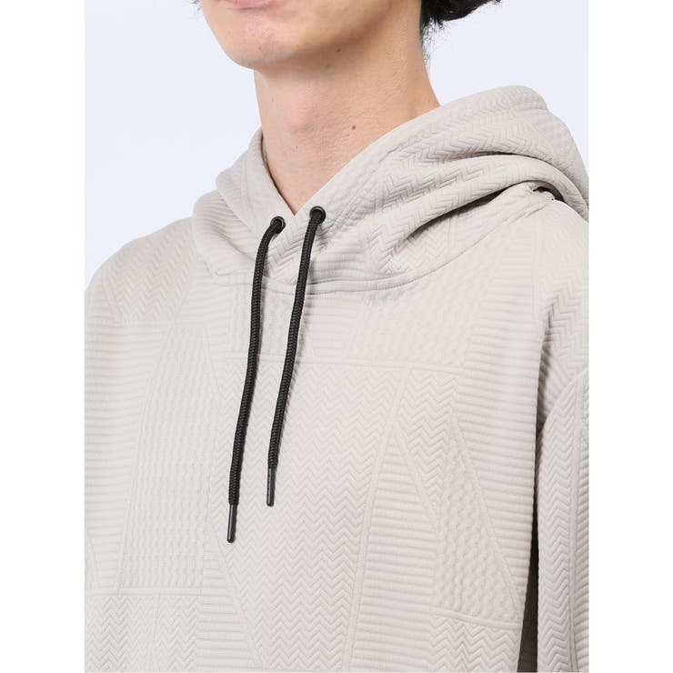 ふくれランダムジャガード プルパーカー | TAKA-Q MEN | 詳細画像31 