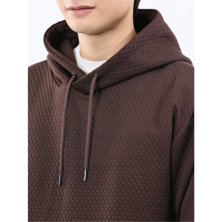 ふくれジャガード 長袖プルパーカー | TAKA-Q MEN | 詳細画像27 