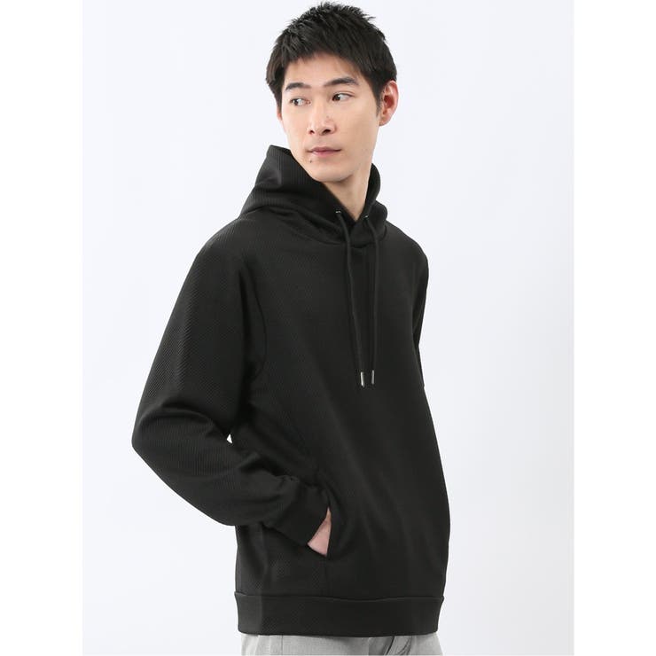 ストレッチ ふくれジャガード プルパーカー | TAKA-Q MEN | 詳細画像18 