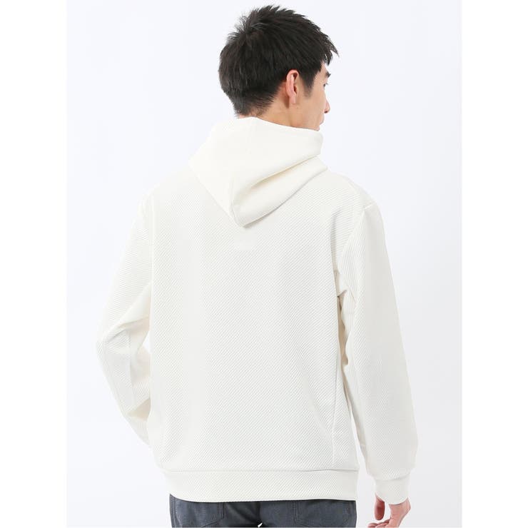 ストレッチ ふくれジャガード プルパーカー | TAKA-Q MEN | 詳細画像3 