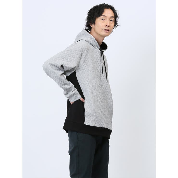 ふくれケーブル×ダンボール プルパーカー | TAKA-Q MEN | 詳細画像15 