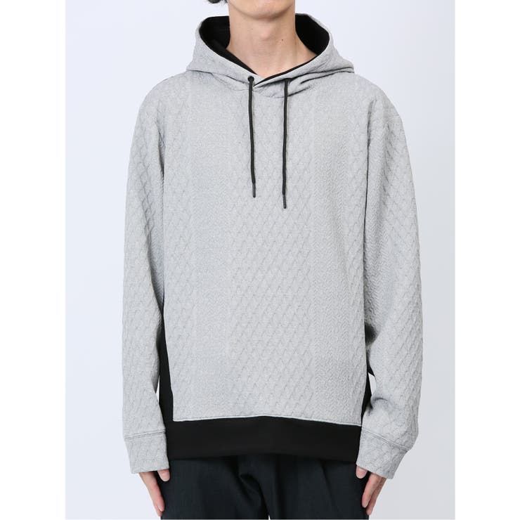 ふくれケーブル×ダンボール プルパーカー | TAKA-Q MEN | 詳細画像17 