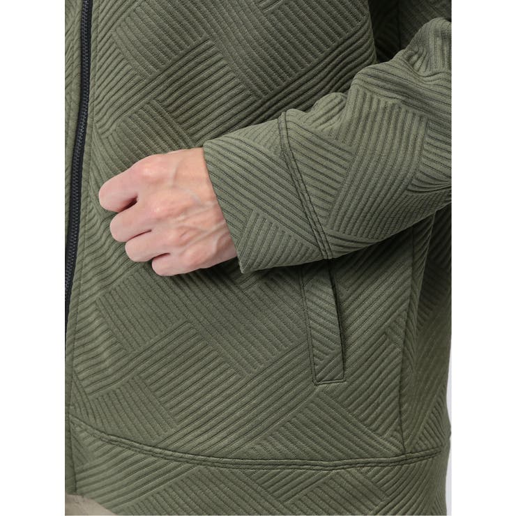 ジオメトリックジャガード フルZIPパーカー | TAKA-Q MEN | 詳細画像11 