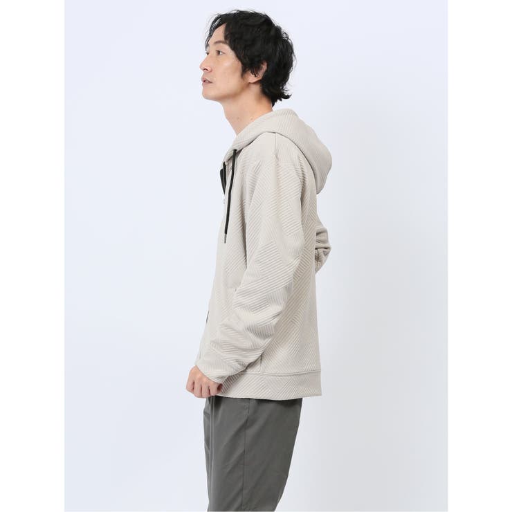 ジオメトリックジャガード フルZIPパーカー | TAKA-Q MEN | 詳細画像13 