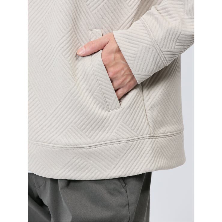 ジオメトリックジャガード フルZIPパーカー | TAKA-Q MEN | 詳細画像21 