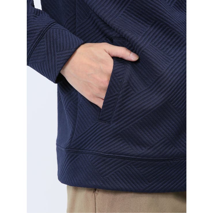 ジオメトリックジャガード フルZIPパーカー | TAKA-Q MEN | 詳細画像31 