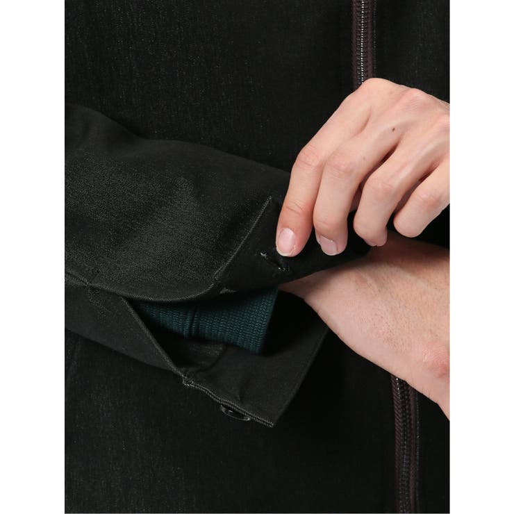 ストレッチ デニムジャージ シングル ライダース | TAKA-Q MEN | 詳細画像12 