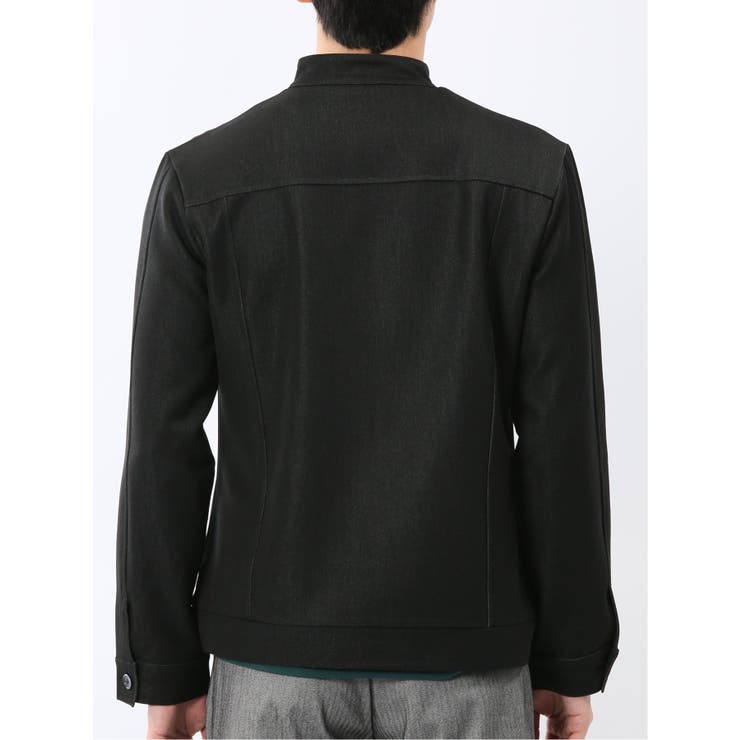 ストレッチ デニムジャージ シングル ライダース | TAKA-Q MEN | 詳細画像8 