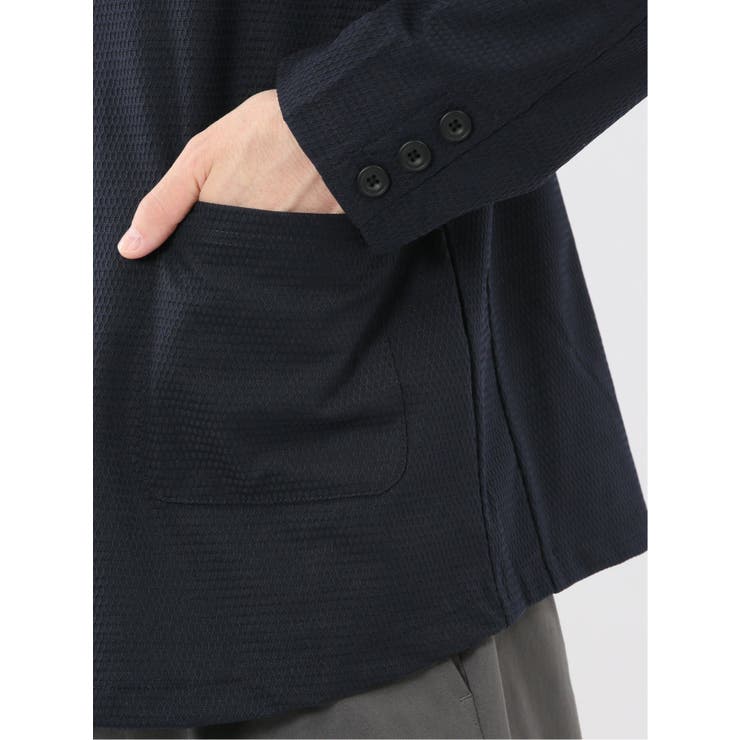 ダイヤジャガード 2ボタン ジャケット | TAKA-Q MEN | 詳細画像20 