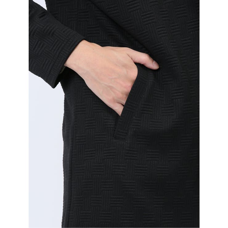 ふくれチェックジャガード フーディガン | TAKA-Q MEN | 詳細画像11 