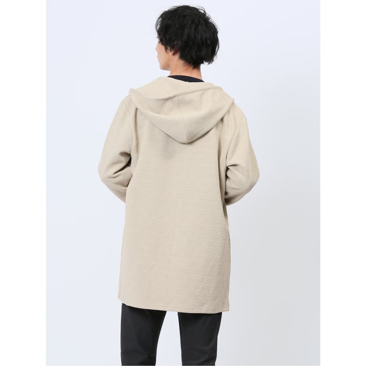 ふくれチェックジャガード フーディガン | TAKA-Q MEN | 詳細画像14 