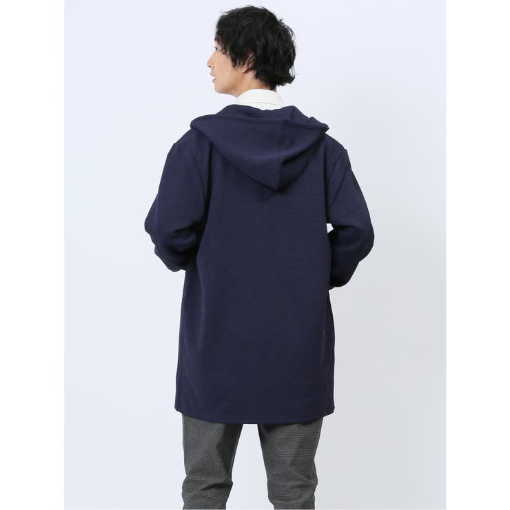 ふくれチェックジャガード フーディガン | TAKA-Q MEN | 詳細画像25 