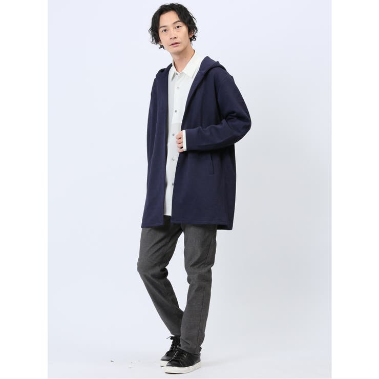 ふくれチェックジャガード フーディガン | TAKA-Q MEN | 詳細画像27 