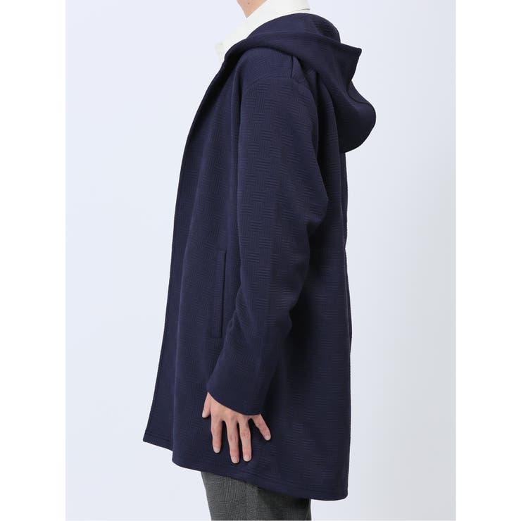 ふくれチェックジャガード フーディガン | TAKA-Q MEN | 詳細画像29 