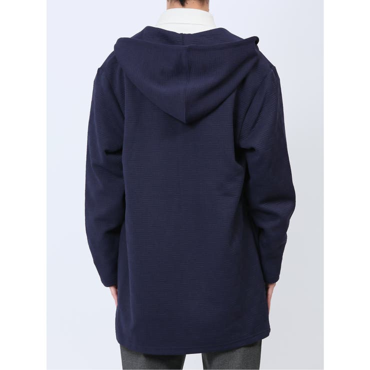 ふくれチェックジャガード フーディガン | TAKA-Q MEN | 詳細画像30 