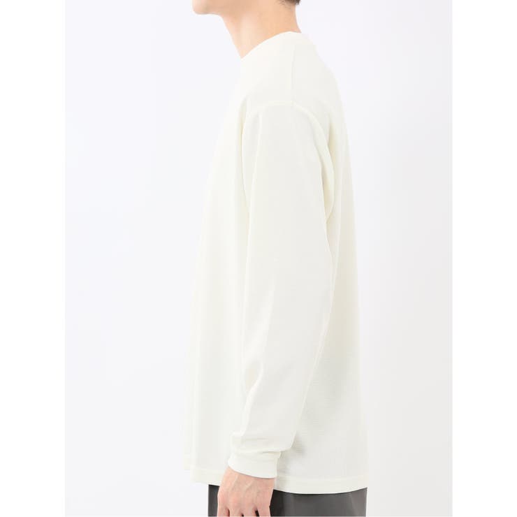 ストレッチ ワッフル クルー長袖プルオーバー | TAKA-Q MEN | 詳細画像7 