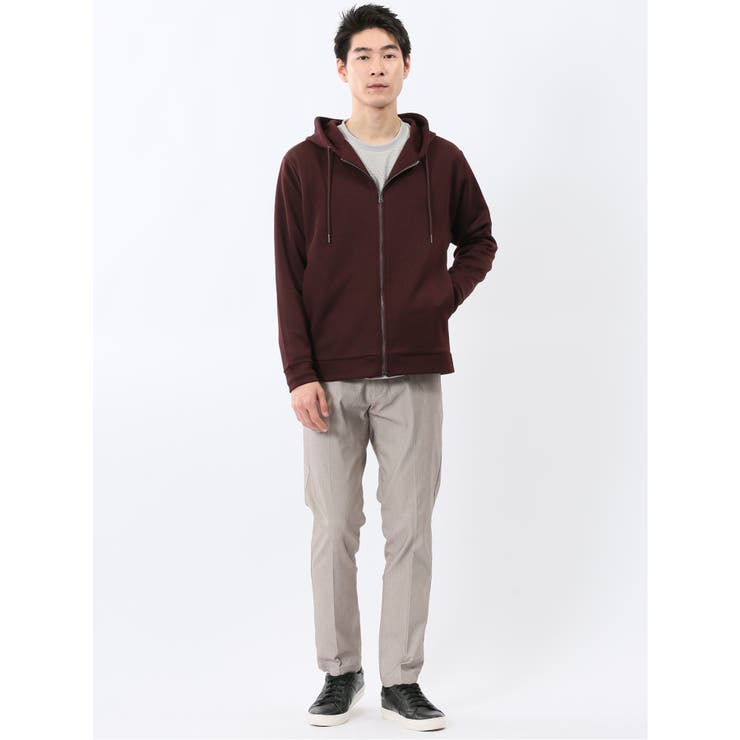 ストレッチ ブリスターツイル フルジップパーカー | TAKA-Q MEN | 詳細画像42 