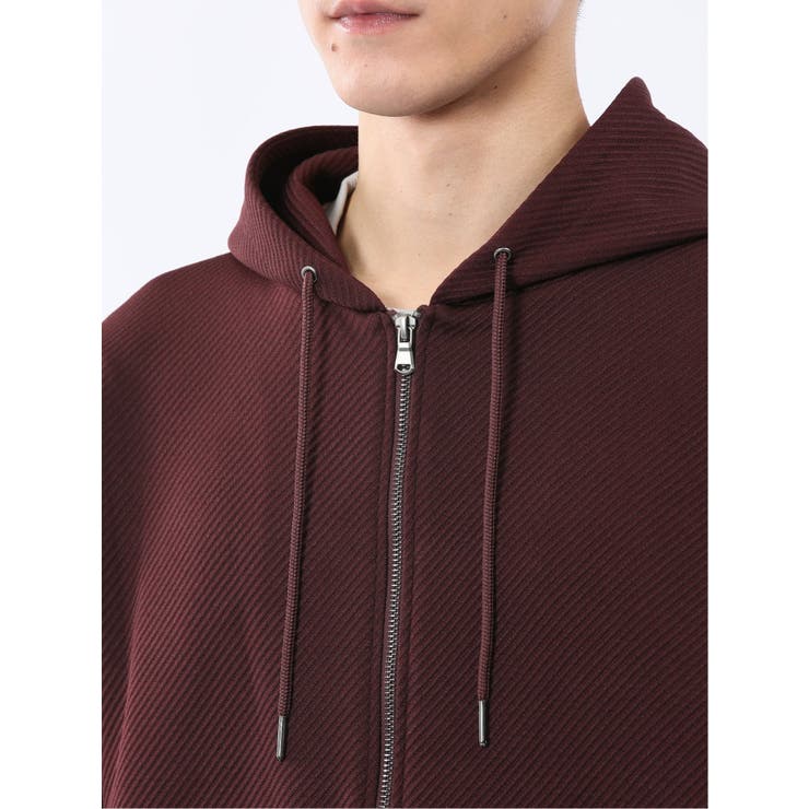 ストレッチ ブリスターツイル フルジップパーカー | TAKA-Q MEN | 詳細画像46 