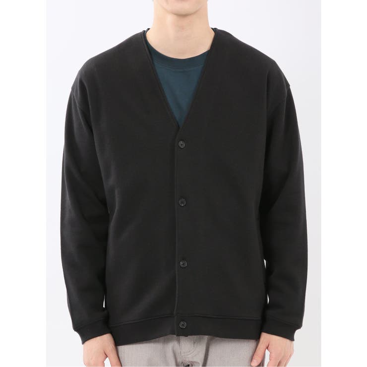 ダブルフェイスカノコ Vネックカーディガン | TAKA-Q MEN | 詳細画像6 