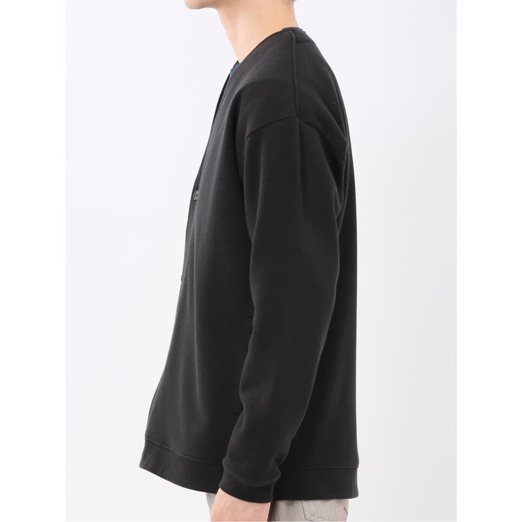 ダブルフェイスカノコ Vネックカーディガン | TAKA-Q MEN | 詳細画像7 