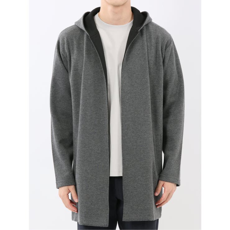 ダブルフェイスカノコ フーディガン | TAKA-Q MEN | 詳細画像6 