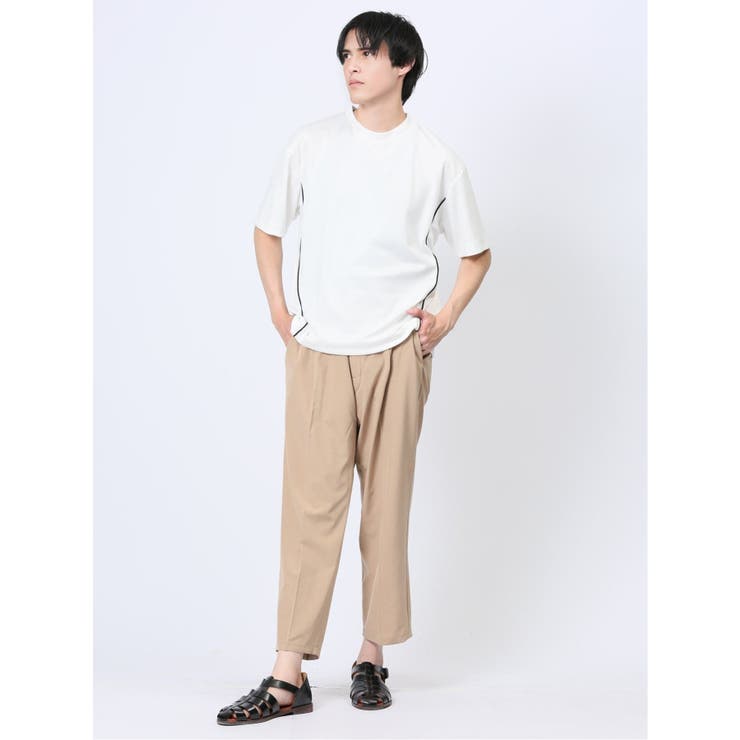 パイピング クルーネック半袖Tシャツ | TAKA-Q MEN | 詳細画像10 