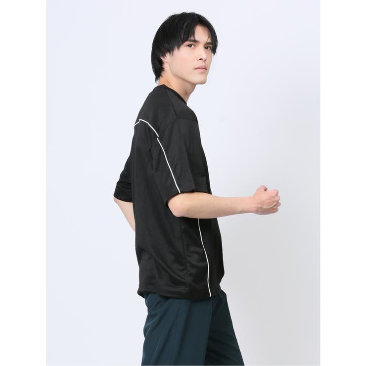 パイピング クルーネック半袖Tシャツ | TAKA-Q MEN | 詳細画像14 