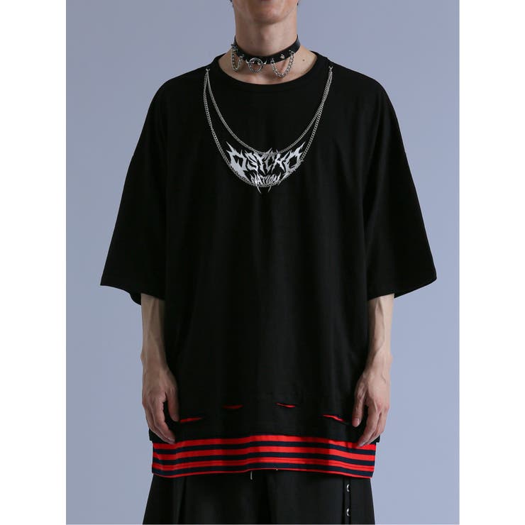 SD×PSYCHONATION フェイクレイヤード ダメージ | TAKA-Q MEN | 詳細画像5 