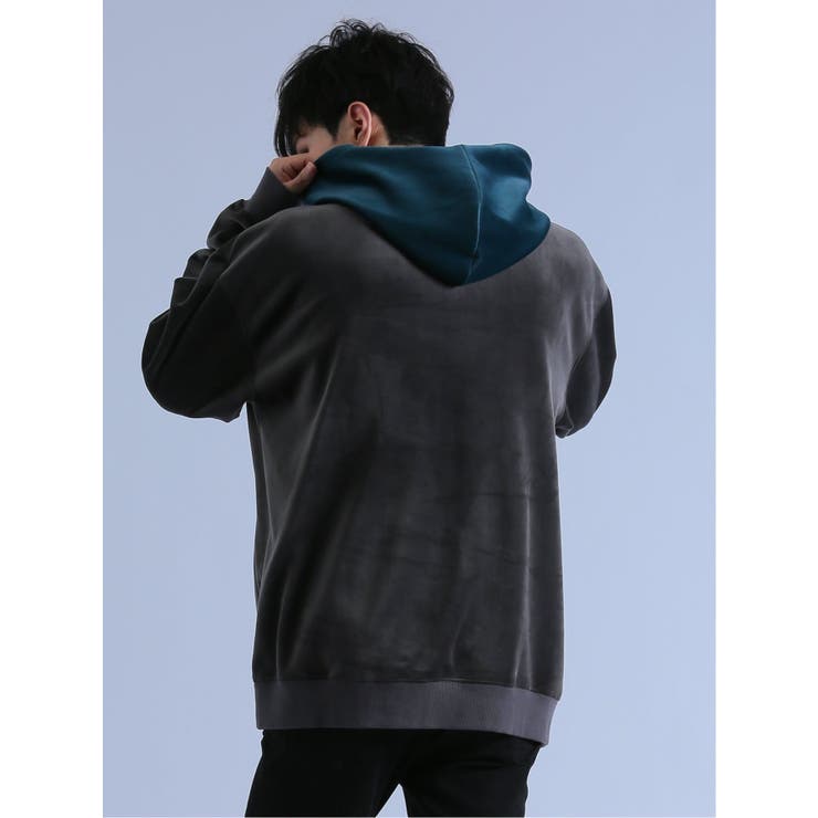 ベロアハーフZIP プルパーカー[品番：TKQJ0019965]｜TAKA-Q  MEN（タカキュー）のメンズファッション通販｜SHOPLIST（ショップリスト）