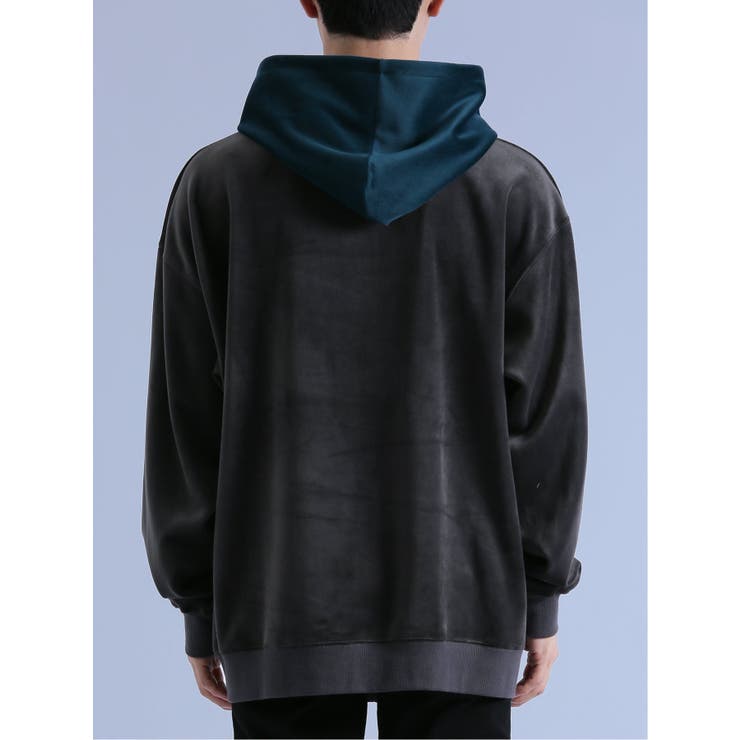 ベロアハーフZIP プルパーカー[品番：TKQJ0019965]｜TAKA-Q  MEN（タカキュー）のメンズファッション通販｜SHOPLIST（ショップリスト）