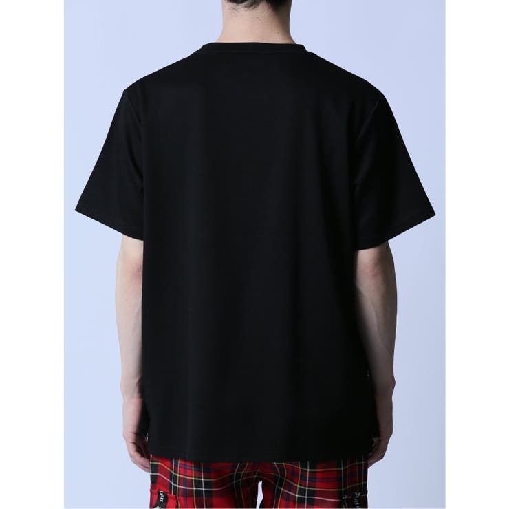 メッシュレイヤード ドレープ半袖Tシャツ | TAKA-Q MEN | 詳細画像8 