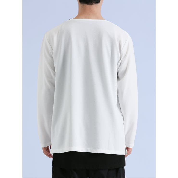 SHELLAC×SD 長袖Ｔシャツ+タンク アンサンブル | TAKA-Q MEN | 詳細画像7 