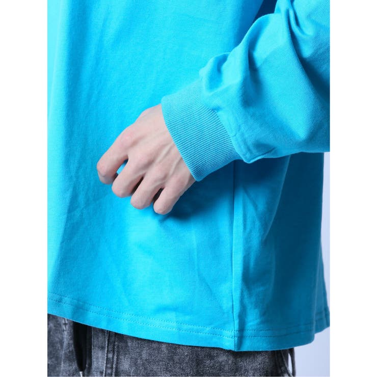 ネックレス付き クルーネック長袖Tシャツ[品番：TKQJ0024043