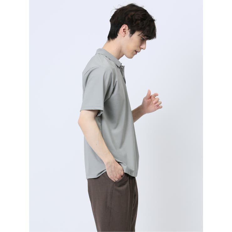 接触冷感 吸水速乾 半袖ポロシャツ[品番：TKQJ0022580]｜TAKA-Q