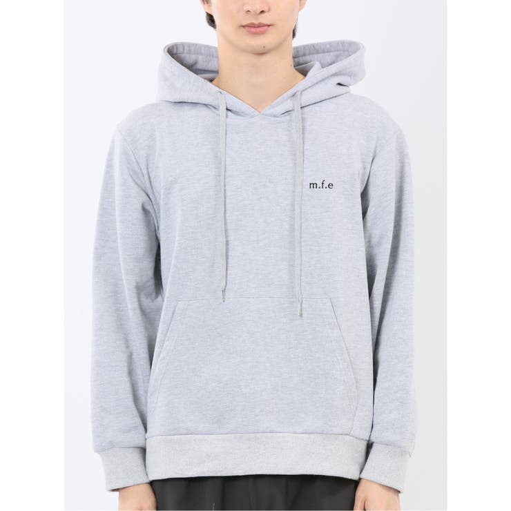 ロゴ刺繍 裏毛スエット プルパーカー | TAKA-Q MEN | 詳細画像6 