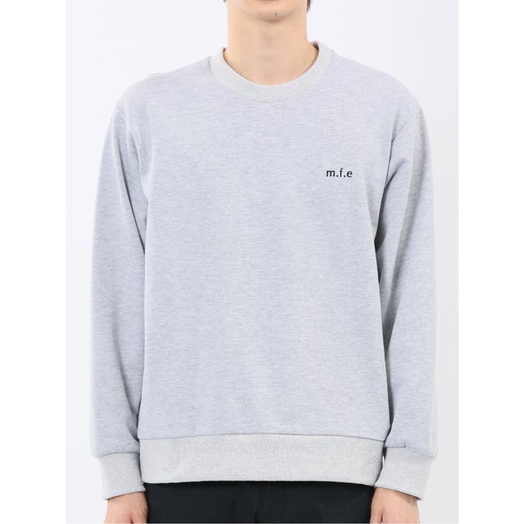 ロゴ刺繍 裏毛スエットトレーナー | TAKA-Q MEN | 詳細画像6 